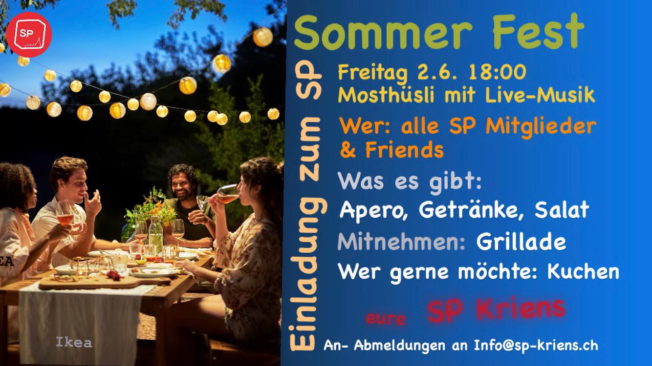 SP Sommerfest
