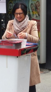 Standaktion auf dem Hofmattplatz - 16.9.2015